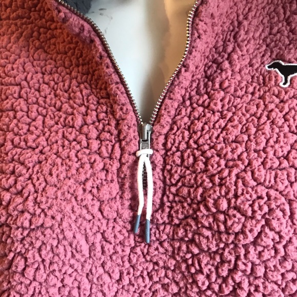 Victoria’s Secret PINK boyfriend quarter zip - Picture 3 of 8